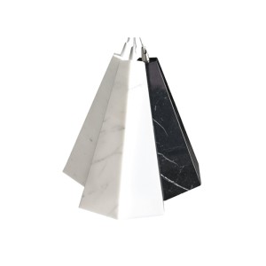Marble Cone Pendant Light by Ariel Zuckermann