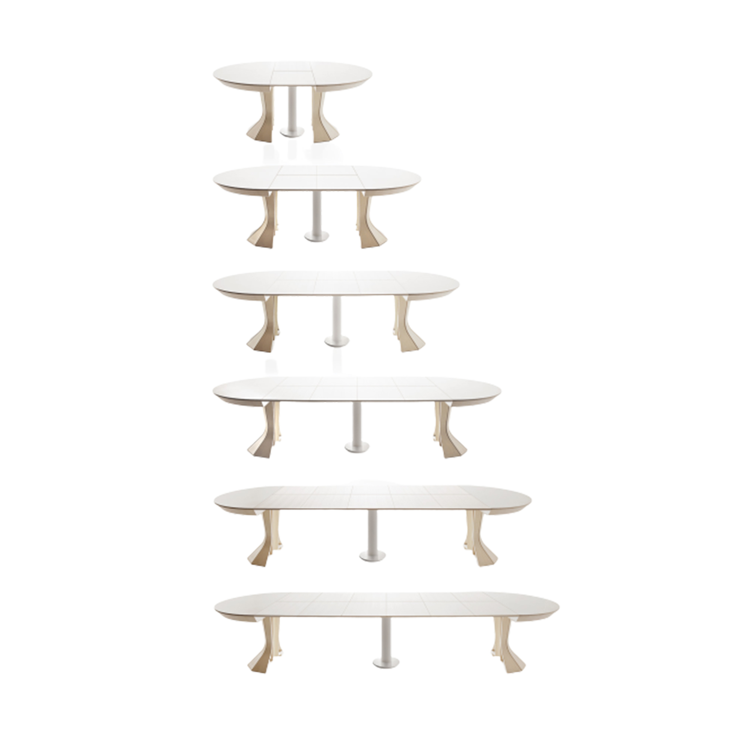 Opera Round Extendable Table