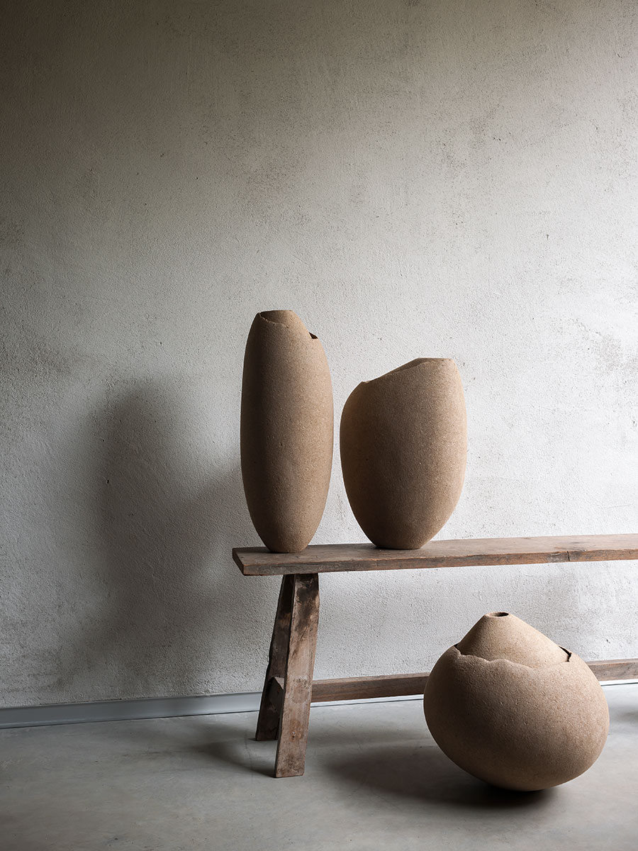 Mantiqueira Beige 56 Vase