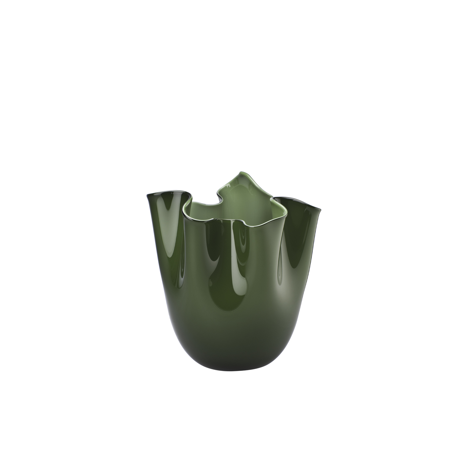 Arteficius | Fazzoletto Opalino Vase, Venini