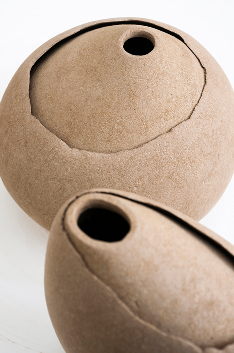 Mantiqueira Beige 56 Vase