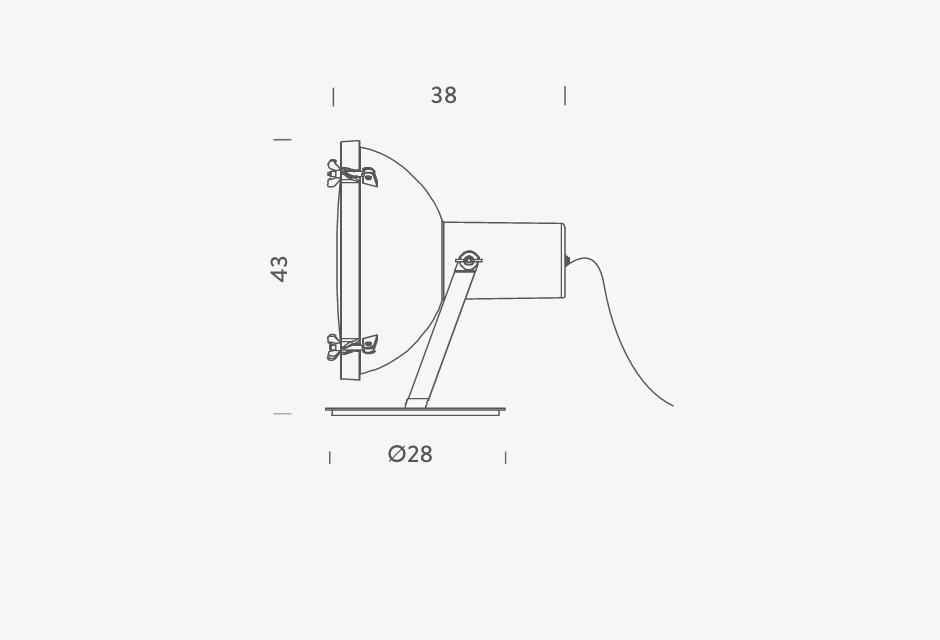 Projecteur 365 Floor Lamp