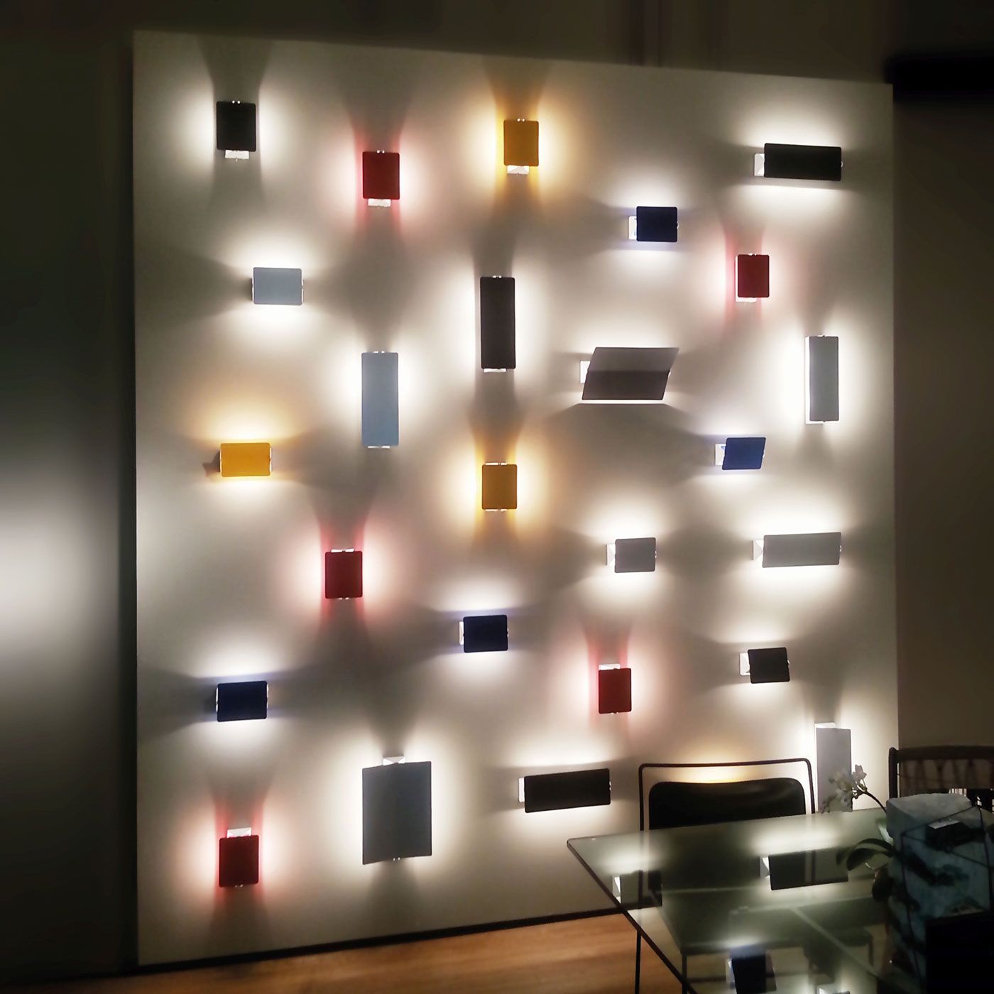 Applique À Volet Pivotant Plié LED Wall Lamp